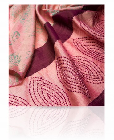 Шарф Женский SN-EMB.PRINT/RED